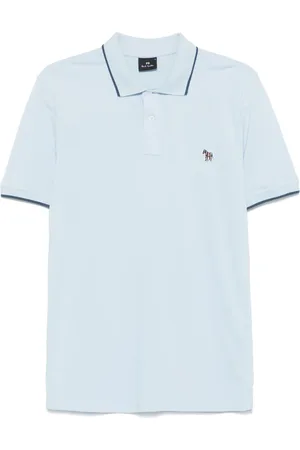 Paul Smith Playera tipo polo con parche del logo