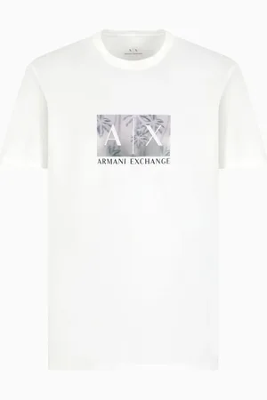 Armani Exchange Playera con logo estampado
