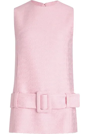 Patou Vestido corto con cinturón