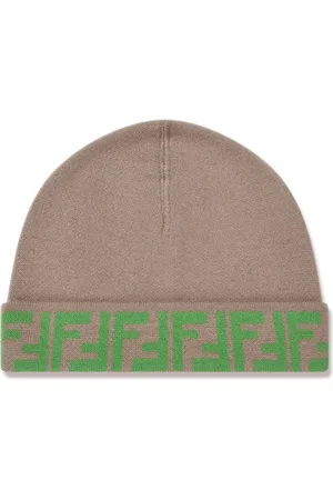 Fendi Gorro tejido con monograma Zucca