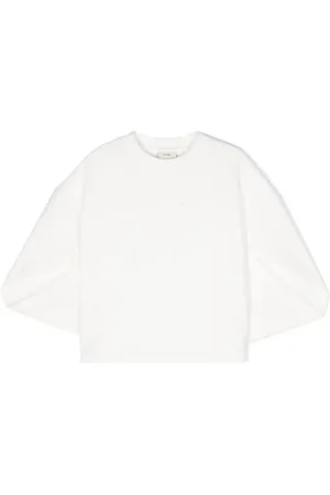 Fendi Sudadera estilo capa con logo bordado