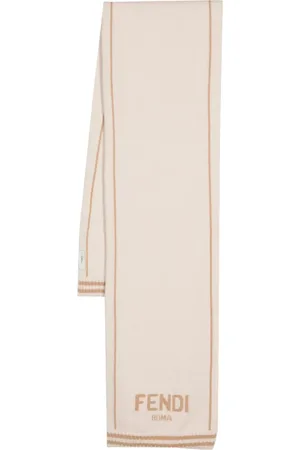 Fendi Mascada con logo en jacquard