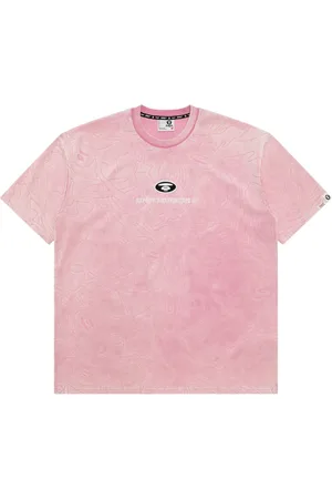 A Bathing Ape Playera con logo bordado