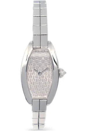 Cartier Reloj Tonneau Lanieres mini de 27mm 1990-2000 de archivo