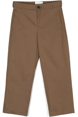 Fendi Pantalones chinos con diseño recto