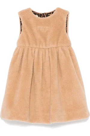 Fendi Vestido texturizado
