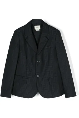 Fendi Blazer con botones y motivo FF