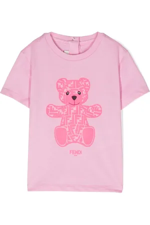 Fendi Playera con logo estampado