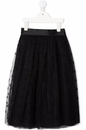 Fendi Falda estilo tutú con logo