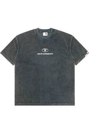 A Bathing Ape Playera con logo bordado