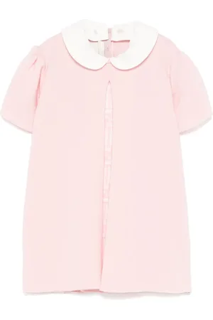 Fendi Vestido con detalles plisados