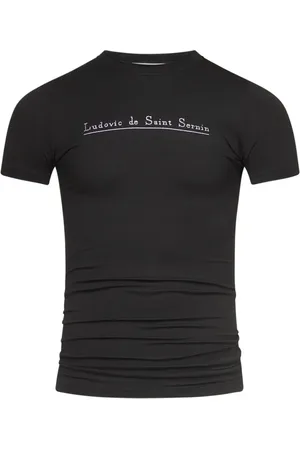 Ludovic De Saint Sernin Playera con logo estampado
