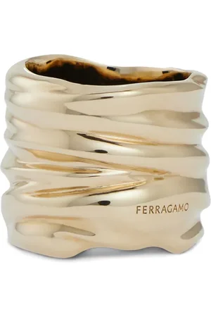 Salvatore Ferragamo Anillo con diseño retorcido