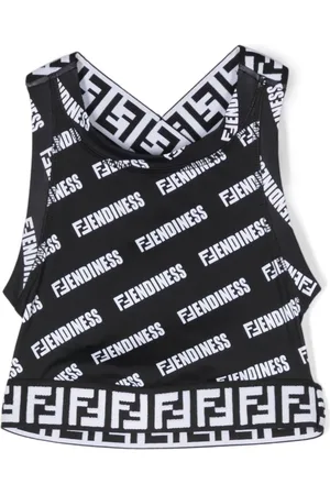 Fendi Camiseta con logo estampado