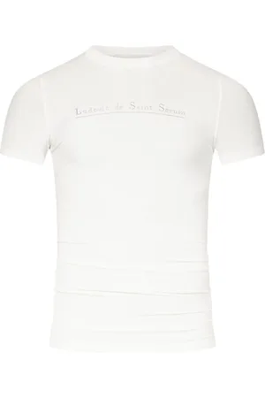 Ludovic De Saint Sernin Playera con logo estampado