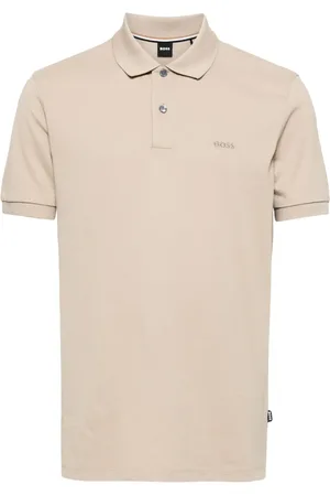 HUGO BOSS Playera tipo polo de piqué