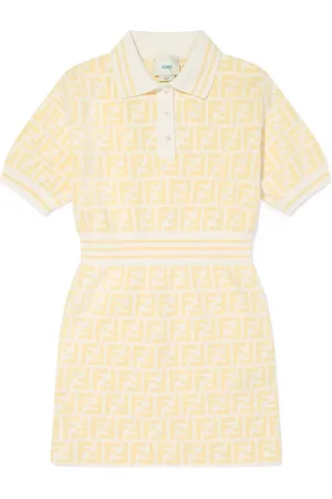 Fendi Vestido con motivo FF