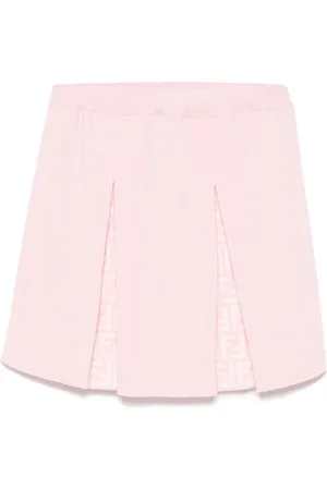 Fendi Falda corta con motivo FF en jacquard