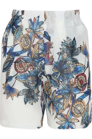 AMIR SLAMA Shorts con estampado floral