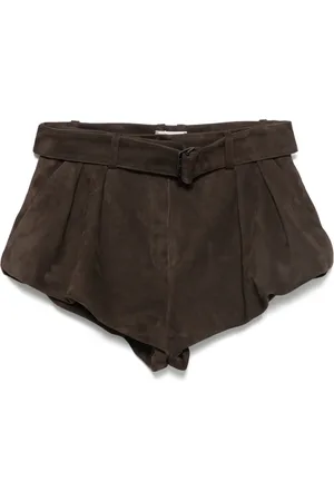 MAGDA BUTRYM Shorts de gamuza
