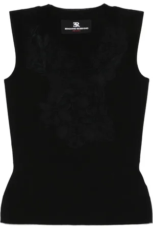 ERMANNO SCERVINO Top con encaje de cordón