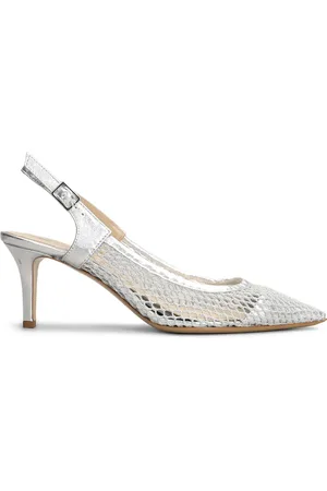 Fabio Rusconi Zapatillas de malla con tacón de 70mm
