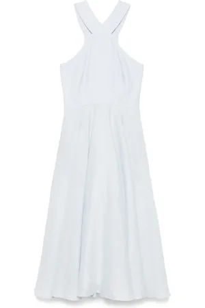 LARDINI Vestido midi con forro