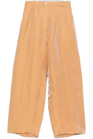 ALYSI Pantalones con detalle de lúrex