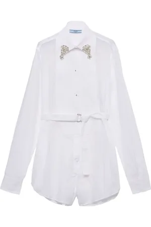 Prada Jumpsuit corto estilo batista