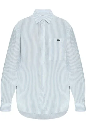 Lacoste Camisa con rayas estampadas