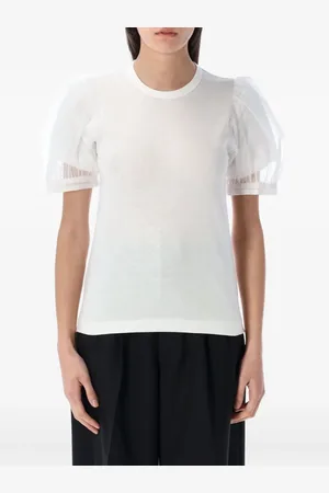 Comme des Garçons Playera con mangas farol