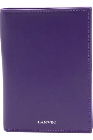 Lanvin Funda para pasaporte en cuero