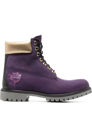Timberland Botines de gamuza con agujetas