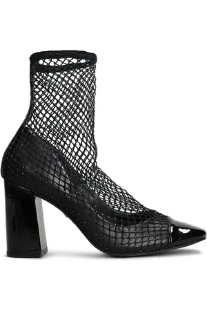 CARRANO Zapatillas de malla con tacón de 85mm