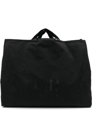 C.P. Company Bolsa de viaje con logo bordado