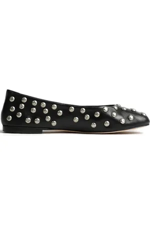 Gimaguas Stud-embellished ballerina shoes