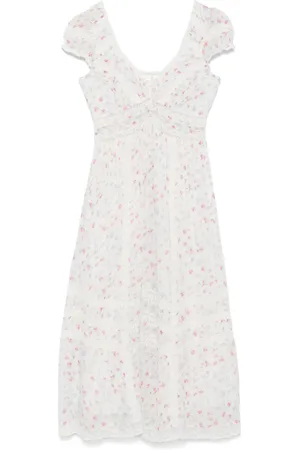 LOVESHACKFANCY Vestido midi Suvi