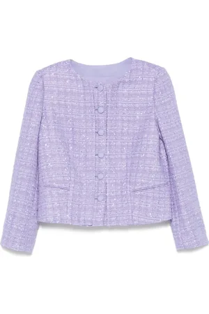 Emporio Armani Chamarra de tweed