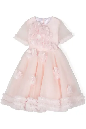 Marchesa Notte Vestido con detalle floral