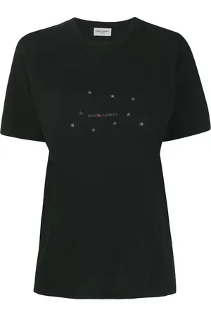Saint Laurent Playera con estampado de constelación