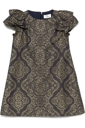 Etro Vestido con motivo en jacquard