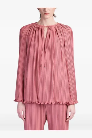 Lanvin Plissé blouse