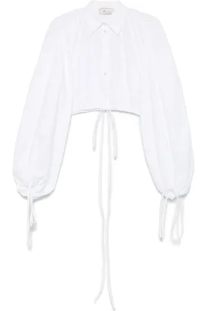 BLUMARINE Camisa corta de popelina