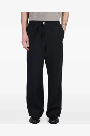 Ami Logo-buckled trousers