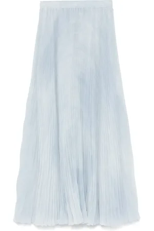ERMANNO SCERVINO Falda midi con diseño plisado
