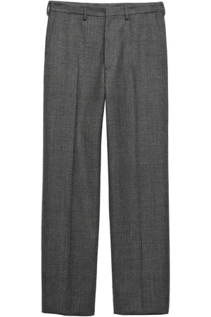 Prada Pantalones con motivo pied de poule