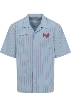 Carhartt Camisa con rayas estampadas