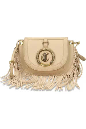 Roberto Cavalli Bolsa de hombro con detalle de flecos