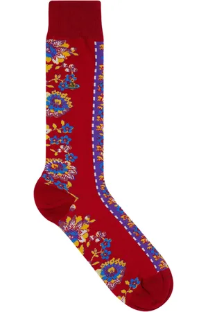 Vivienne Westwood Calcetines Flower Stripe