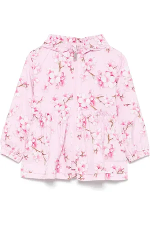 MONNALISA Chamarra con estampado floral